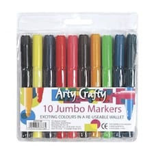 10 jumbo markers