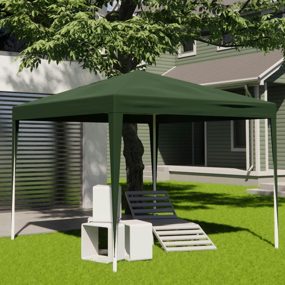 image 1 of Alivio 3 x 3m Patio Pop Up Gazebo, Outdoor Party Wedding Tent Canopy (Green)