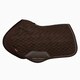 image 5 of LeMieux Crystal Suede Close Contact Pad Black | Small/Medium