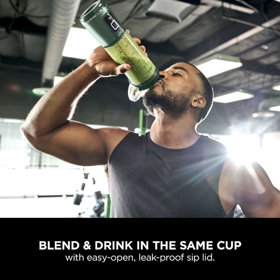 image 1 of Ninja Blast Cordless Portable Blender in Forest Green BC151UKEM | Green | Forest Green | 1