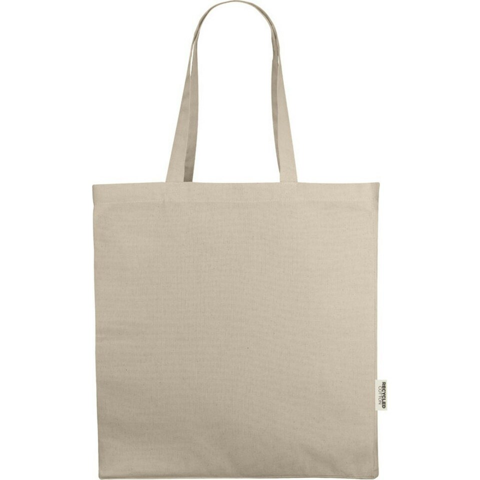 image 1 of Odessa Recycled Tote Bag - Natural - One Size Cream
