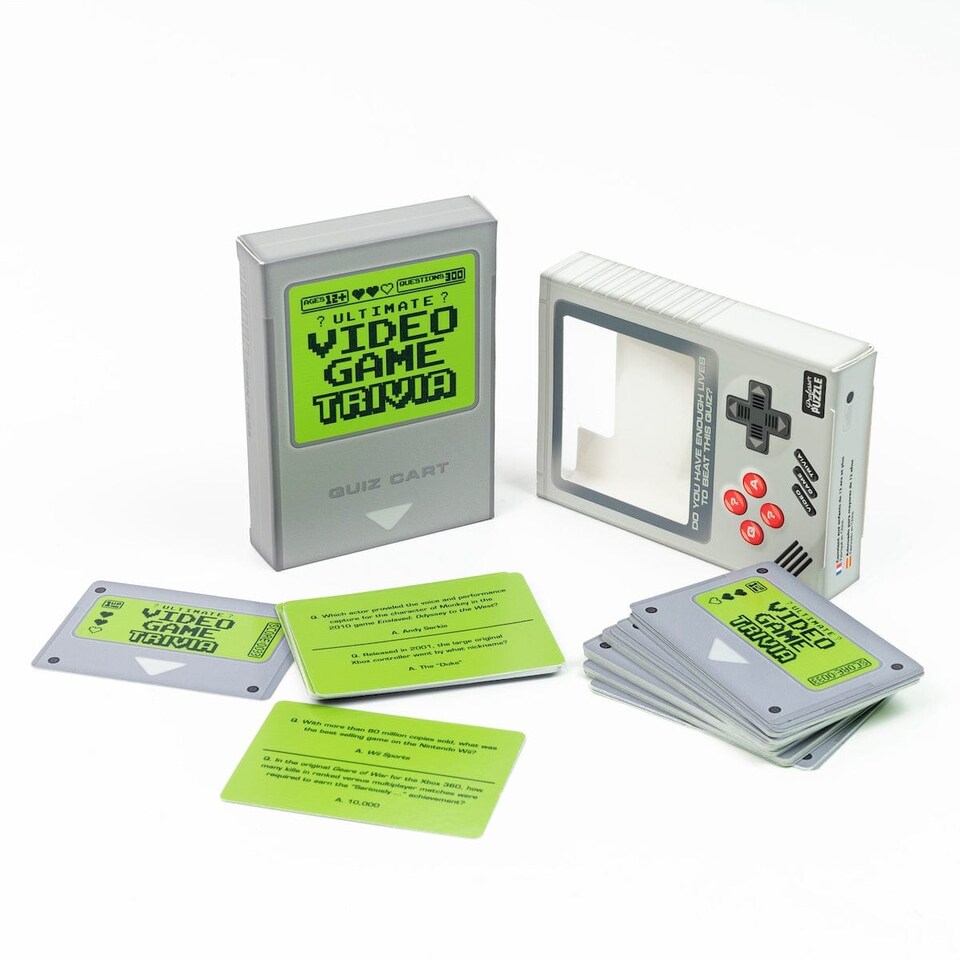image 1 of Professor Puzzle Video Game Trivia Card Game