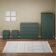image 10 of Vida Designs Denver 4 Piece Bedroom Set (2 Drawer Large Bedside Chest, 8 Drawer Chest, 2 Door 2 Drawer Wardrobe), Green | Green | Green | L | 4