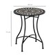 image 6 of Outsunny 60cm Mosaic Round Bistro Table Outdoor Garden Side Table, Green 