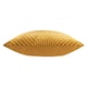 image 4 of Paoletti Evoke Cut Velvet Cushion | Gold | Gold | 55 x 55cm | 1