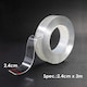 image 4 of Transparent Multi-functional Strong Adhesive Nano Tape 2.4cm x 3m