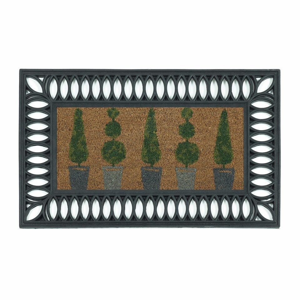 image 1 of My Mat Rubber Surround Castle Surround Door Mat 45X75 (Surround Only)