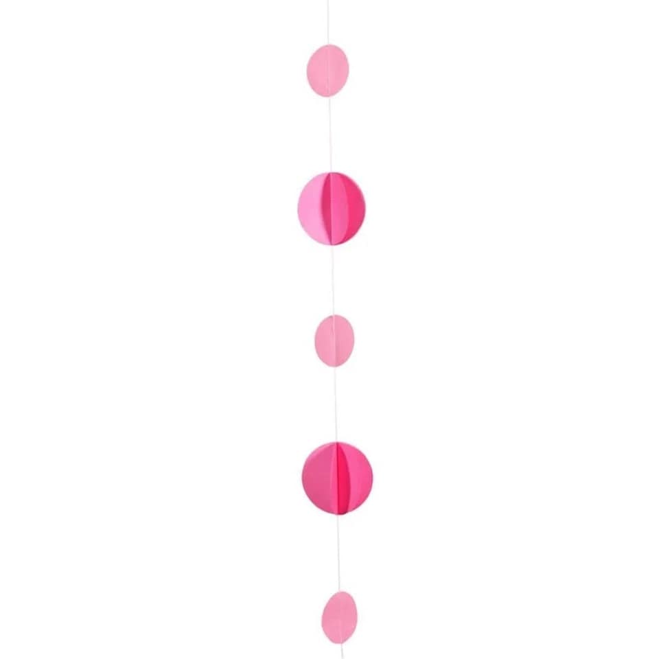 Kaleidoscope Circle Balloon Tail - Pink - One Size