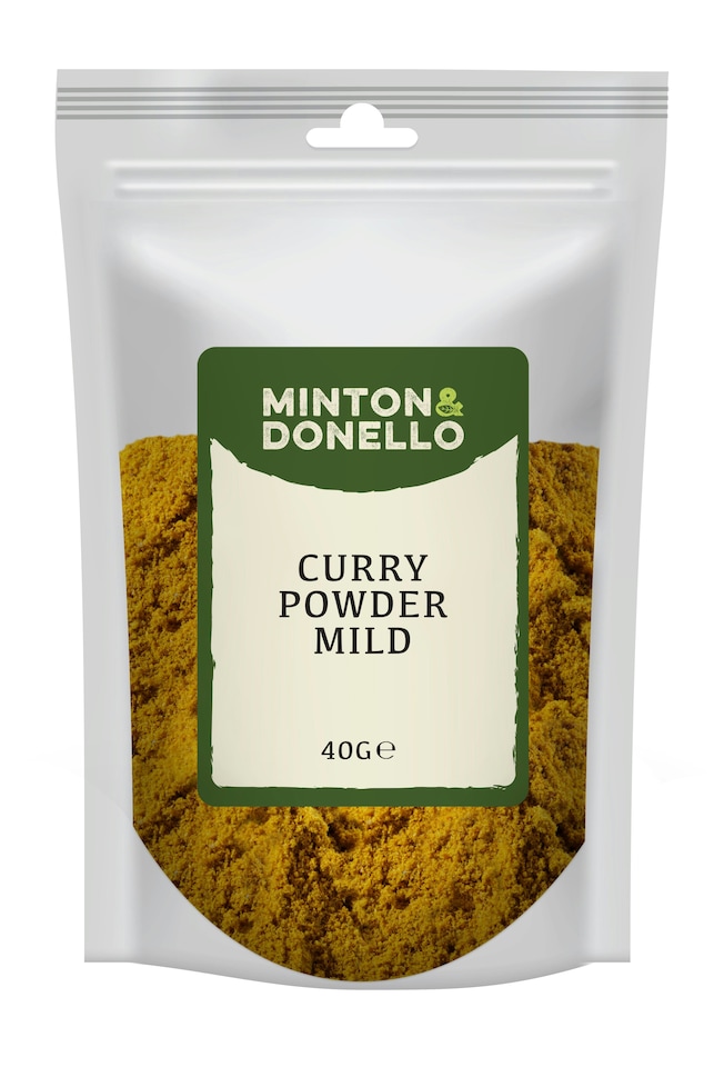 image 1 of Minton & Donello Mild Curry Powder 10 x 40g