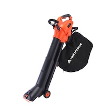 Yard Force 3-in-1 3000W Electric Corded Blower Vac and Mulcher, 35L Capacity, 100-300 km/h Air Speed | Orange