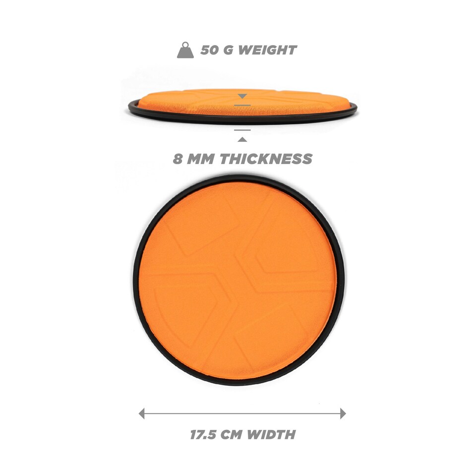 image 1 of Phoenix Fitness Dual Sided Gliding Discs
