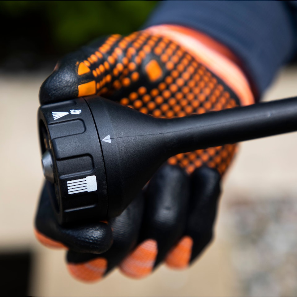 image 1 of Yard Force 20V 2.5Ah 5-in-1 Aquajet Cordless Pressure Cleaner 22 Bar Pressure 370L/h Flow Rate 6m Hose with Accessories | Black
