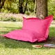 image 1 of Icon Kids XL Indoor Outdoor Floor Cushion Bean Bag, Pink