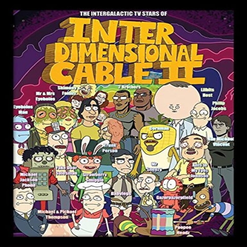 RICK AND MORTY (STARS OF INTERDIMENSIONAL CABLE) - MEMORABILIA RANGE - FP12159P