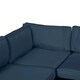 image 8 of Outsunny Garden Rattan Sofa Set Polyester Cover Replacement No Cushion Beige 