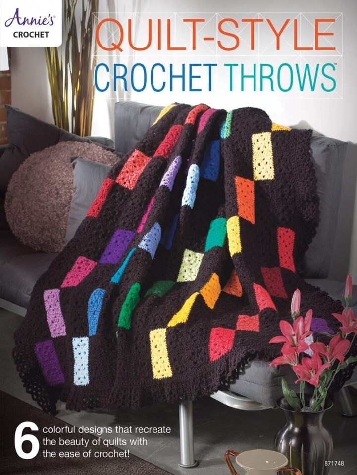 Quilt-Style Crochet Throws by Annie's Crochet