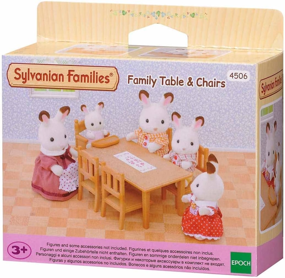 image 1 of Sylvanian Families Family Table & Chairs