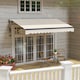 image 8 of Outsunny 3.5 x 3(m) Electric Retractable Awning w/ Aluminium Frame Beige 