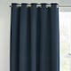 image 3 of furn. Dawn Blackout Midnight Eyelet Curtains 117 x 183cm Multi