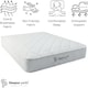 image 4 of Single Mattress 90 X 190cm, Affordable 3ft Memory Infused Foam and Spring Mattress. Approx 7 inch/18cm Deep with Quilted CoolTouch Cover, Fire retardant, Soft-Med Firm Feel
