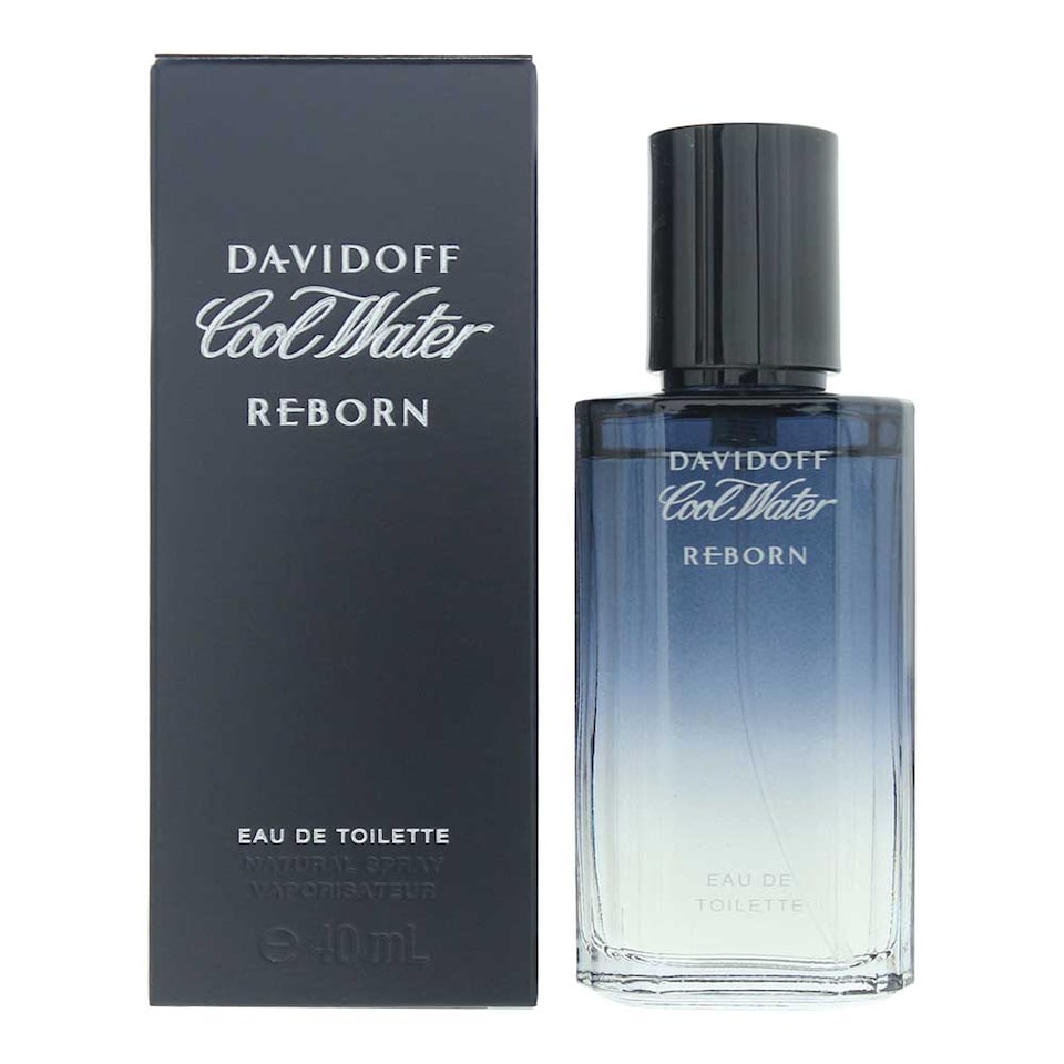 image 1 of Davidoff Cool Water Reborn Eau de Toilette 40ml Spray for Him