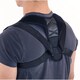 image 4 of Medium Sports Back Shoulder Neck Pain Relief Posture Brace Corrector | Black