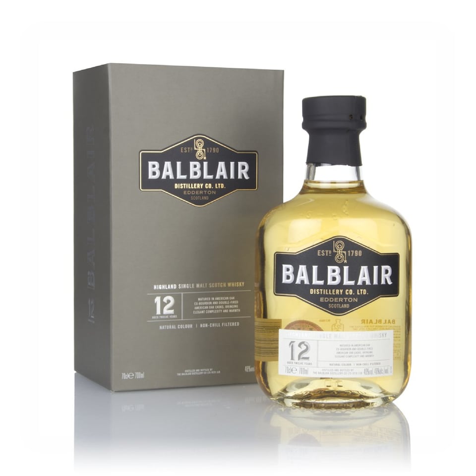 image 1 of Balblair 12 Year Old | Clear | Polished gold | 1