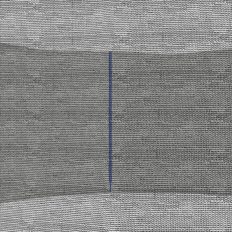 image 1 of SPORTNOW 10ft Trampoline Net Replacement Safety Net with Zipped Door, Blue