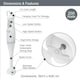 image 2 of Quest Handheld Stick Blender / 2 Speed Settings