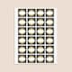image 3 of Pattern and Posh Design 40mm Square Sticker sheet of 24