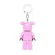 image 3 of Lego Minifigures Light Up Keychain - Piggy Guy