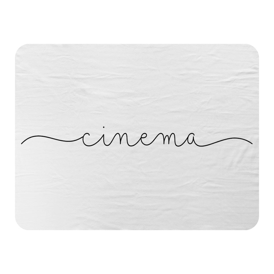 image 1 of Text Cinema (Blanket)
