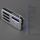 image 4 of Portable DAB/DAB+/FM Radio Dual Alarm Clock with Built-In Rechargeable Battery - RDS, DRC, Prune & AUX Output - August MB225S
