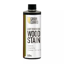 Grain Guard Water Based Wood Stain - Light Rosewood - 500ml