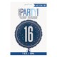 image 3 of Navy Blue Age 16 Holographic Round Foil Helium Balloon 46cm / 18 in | Blue