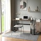 image 2 of HOMCOM Industrial Writing Desk Laptop Table Home Office Study Workstation
