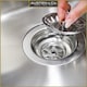 image 3 of Austen & Co. Orla Stainless Steel 1.5 Bowl Kitchen Sink, Right Hand Main Bowl, Inset & Undermount