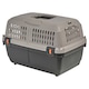 image 5 of Dog Pet Carrier Transporter Cage - Black & Grey - Large