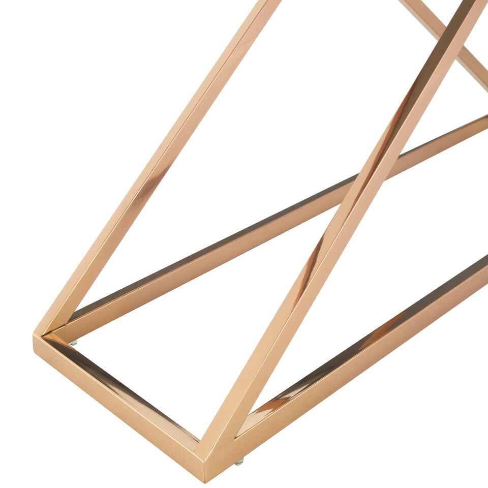 image 1 of Interiors by Premier Elegant Montril Console Table, Optimal Dimensions Of Hallway Table, Easily Maintained Livingroom Table Gold