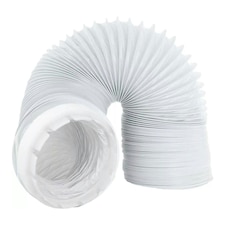 SPARES2GO Universal 4m Tumble Dryer Vent Hose + Connection Adapter Kit