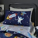 image 8 of Lost In Space Reversible Duvet Cover Set | Blue