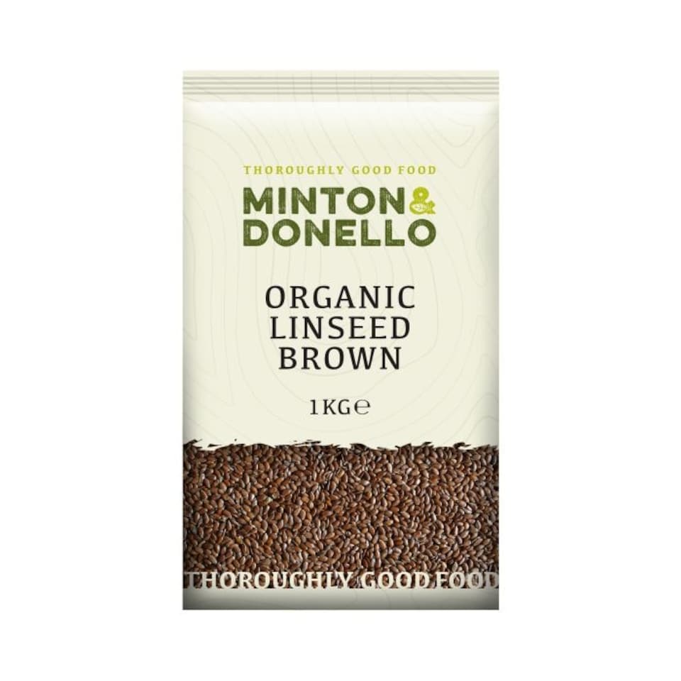 image 1 of Minton & Donello Organic Brown Linseed 6 x 1Kg
