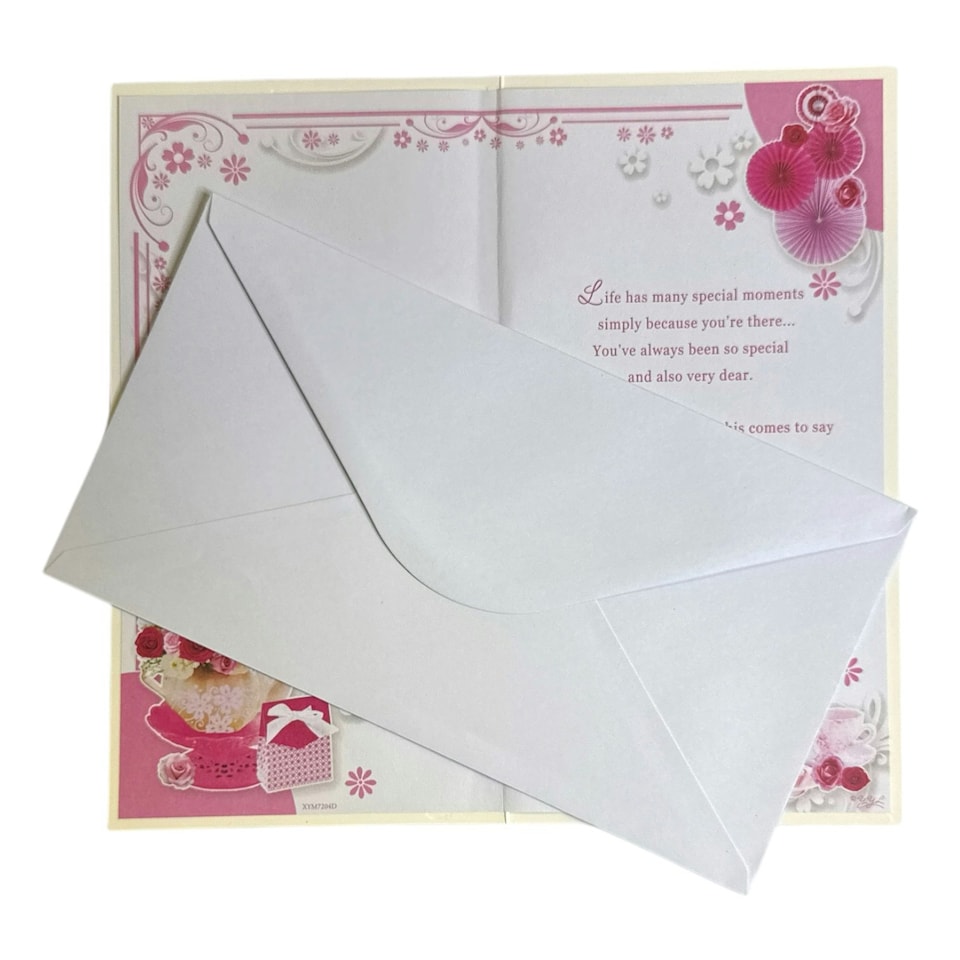 image 1 of To A Special Mum Floral Tea Pot Sentimental Design Mother's Day Card