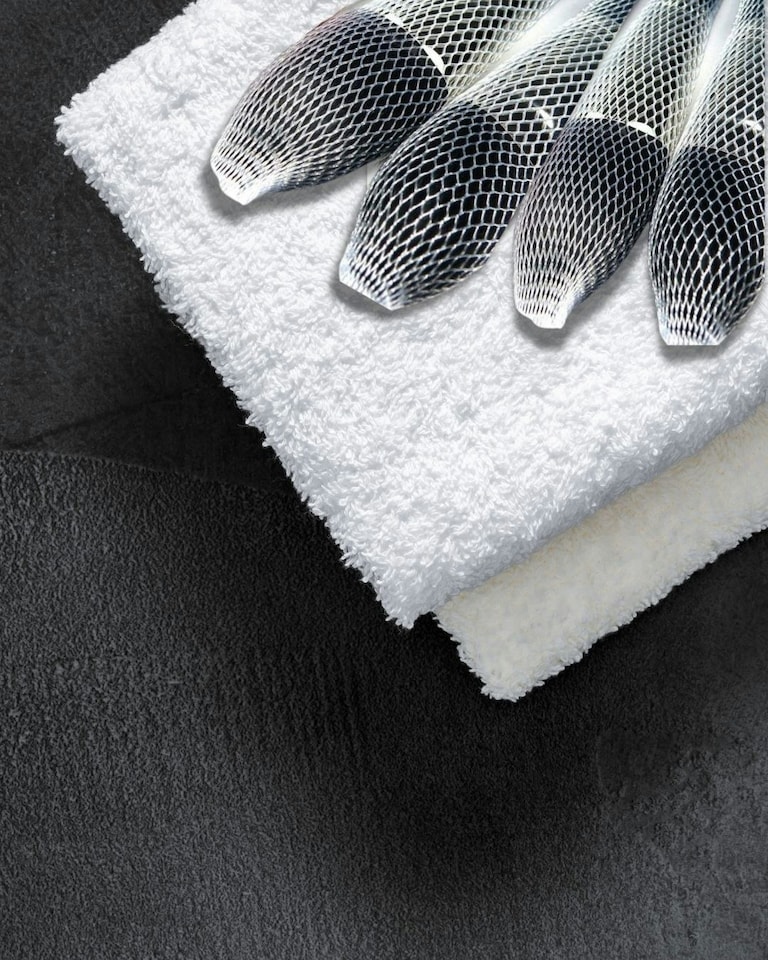 image 1 of Nanshy Makeup Brush Guards Mesh Protectors Shapers (10pcs)