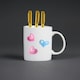 image 4 of DIY Colour Your Own Mug Kit - Ceramic Mug with 3 Special Markers
