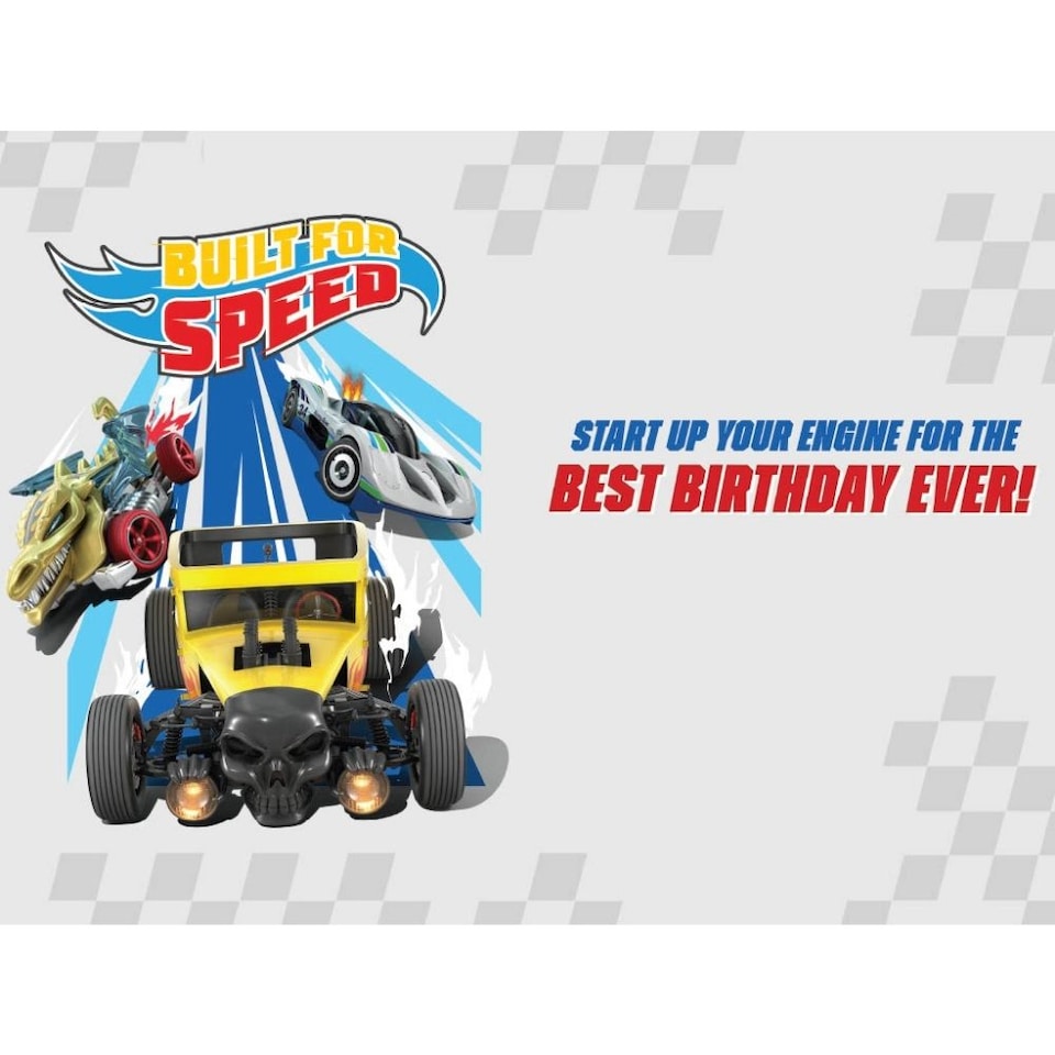 image 1 of HOT WHEELS LENTICULAR 3D-EFFECT CARD