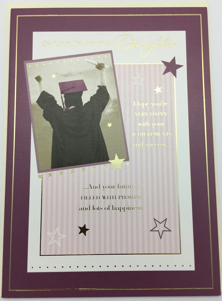 image 1 of On Your Graduation Daughter Graduation Greeting Card