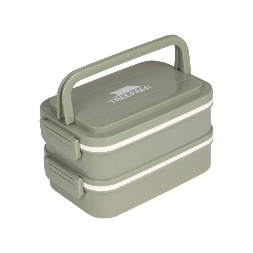 image 1 of Trespass Bento Lunch Box | Green | Dark Olive | One Size | 1