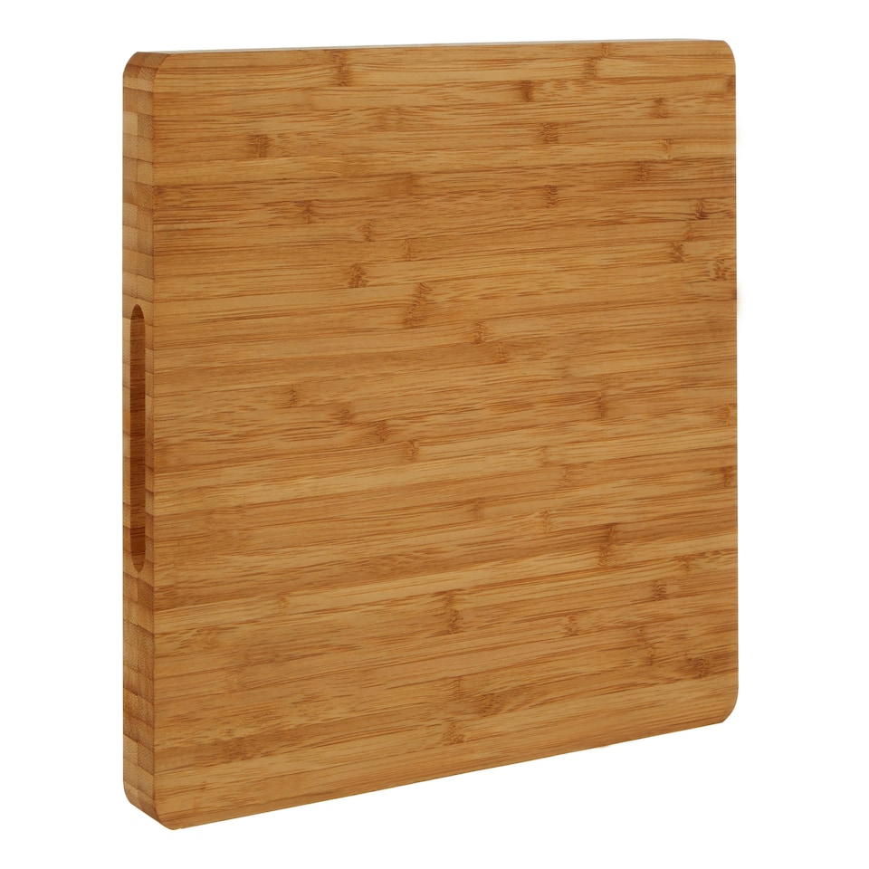 image 1 of Interiors By Premier Bamboo Butchers Chopping and Serving Board, Durable 36x26cm Eco-Friendly Cutting Board