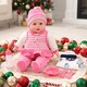 image 9 of BiBi Doll 16" Baby Doll With Extra Outfit, Sounds, Moving Eye Lids & Accessories